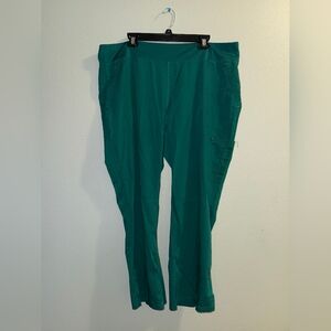 Healing Hands Green Scrub Pants